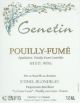 TINEL GENETIN POULLY-FUME 750ml