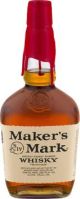 MAKERS MARK BOURBON W/ 2 HOLIDAY GLASSES 750ml