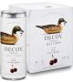 DECOY SELTZ ROSE W/ BLACK CHERRY 250ML 4PK