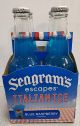 SEAGRAMS ESC IT ICE BLUE RASPBERRY 12OZ BOTTLES 4P