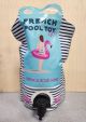 FRENCH POOL TOTE ROSE 1.5 L