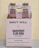 NAVY HILL GRAPEFRUIT CLUB SODA 250ML 4PK