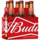BUDWEISER 12OZ BOTTLES 6PK
